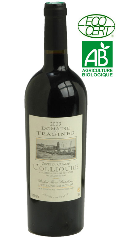 traginer_capatas Domaine du Traginer / Collioure, Cuvée Capatas - BIO, 2004