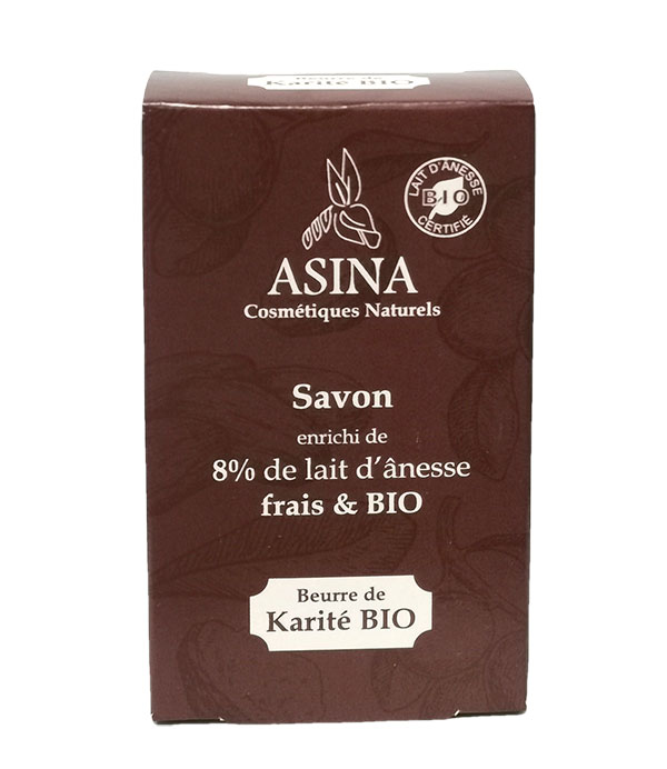 asina-seife-karite Asinerie des garrigues / Eselsmilch  und Sheabutter Seife, 100gr
