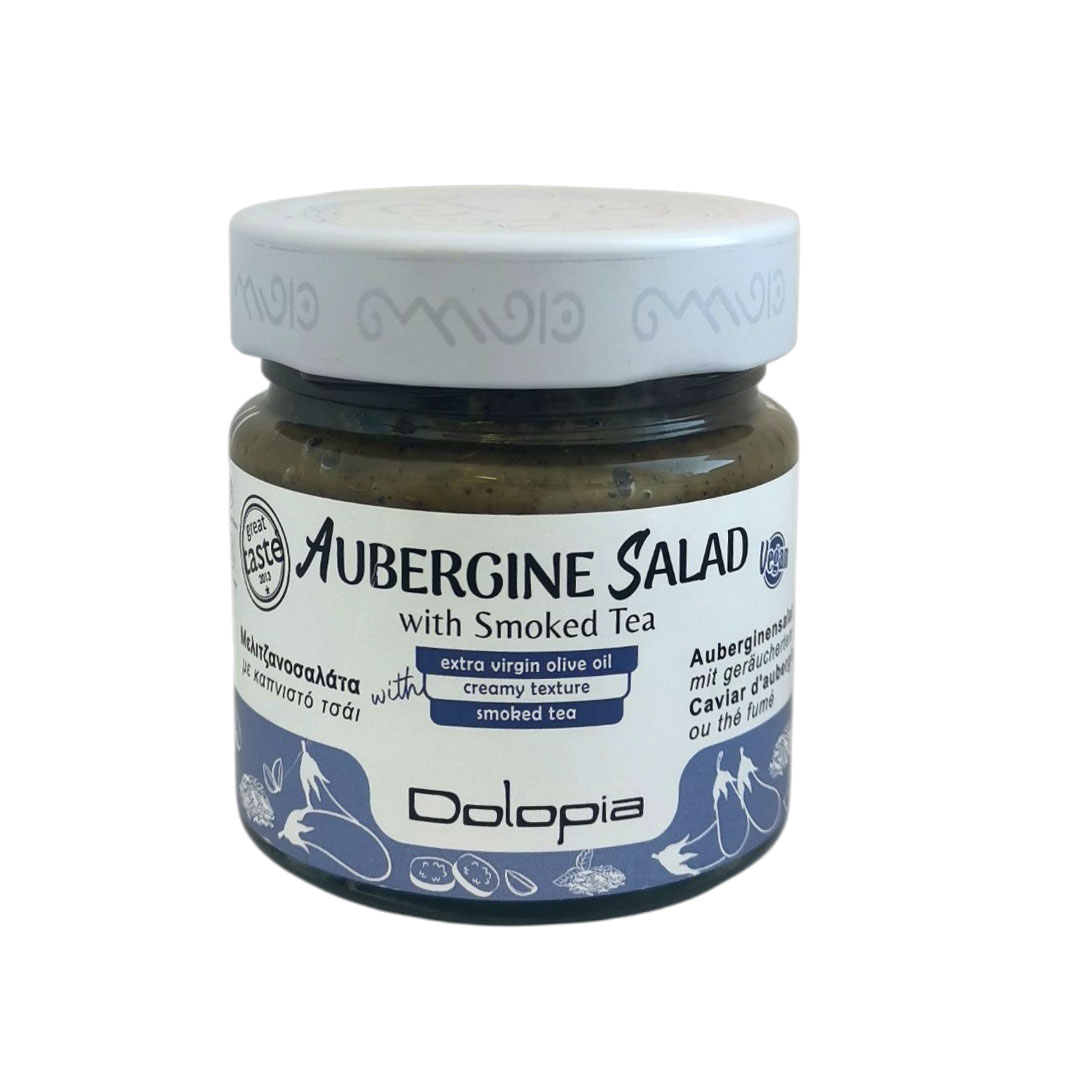 Dolopia / Auberginensalat mit geräuchertem Tee, 250g