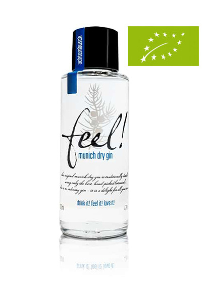 gin-feel-100ml Feel! Munich Dry Gin – BIO, 100ml