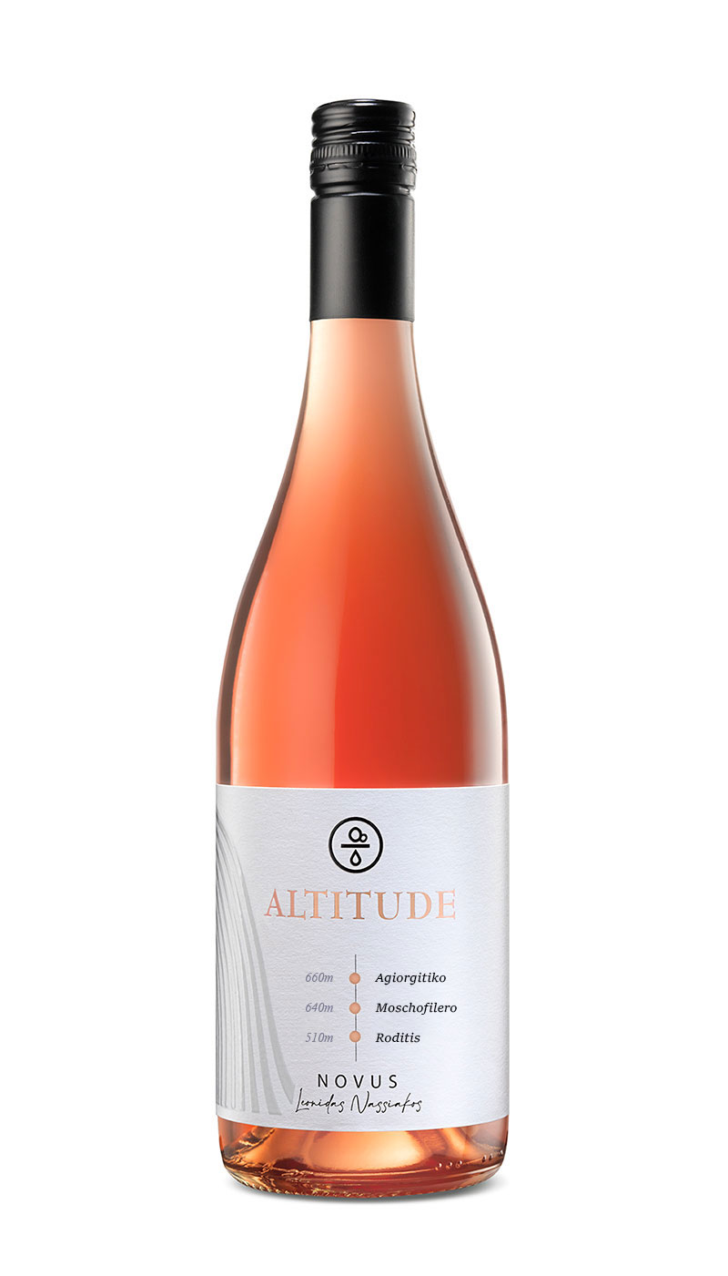 Novus Winery / Altitude Rose (Agiorgitiko, Moschofilero, Roditis), 2025