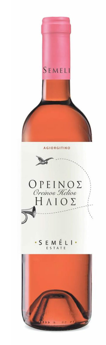 semeli-Oreinos-Helios-Rose Semeli Estate / Oreinos Helios Rosé, 2023