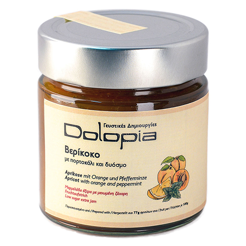 Dolopia / Aprikose mit Orange & Pfefferminze, 280g