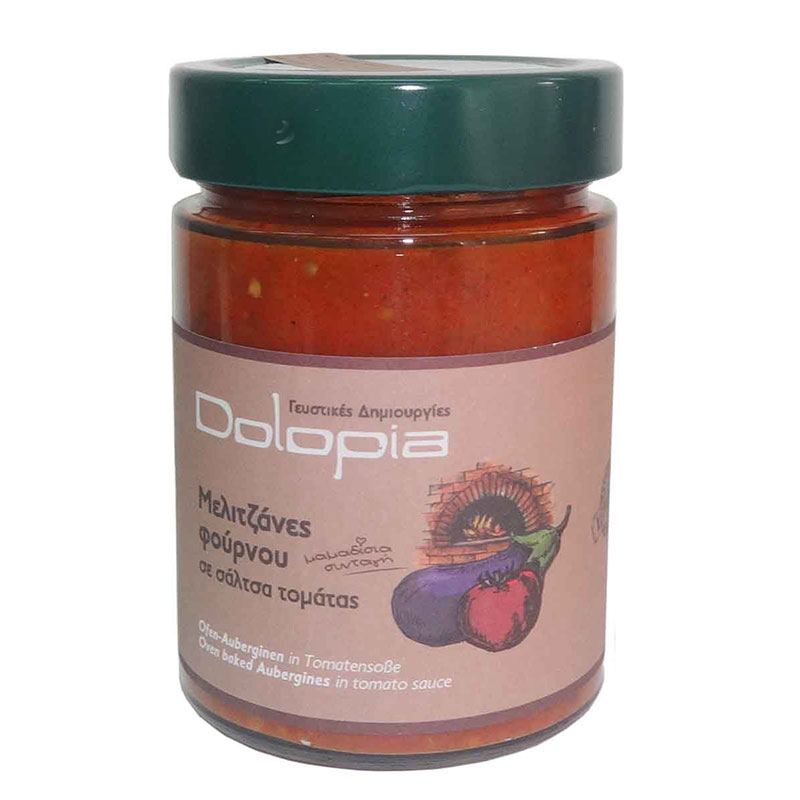 dolopia-auberginen-ofen Dolopia / Ofen-Auberginen in Tomatensoße, 330g