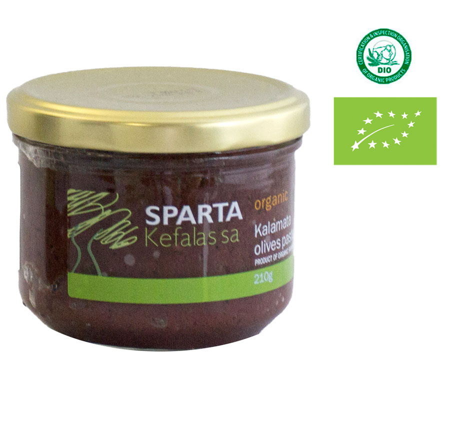 Sparta Kefalas / Kalamata-Olivenpaste BIO, 210g