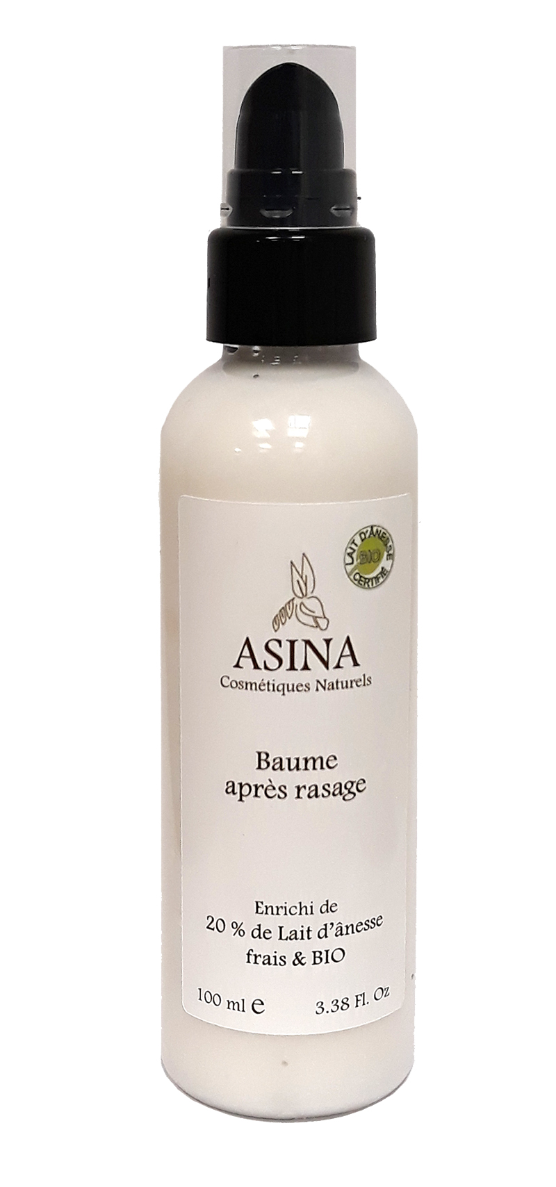 asinerie-baume-apres-rasage Asinerie des garrigues / After Shave Balsam mit  20% BIO Eselmilch, 100ml