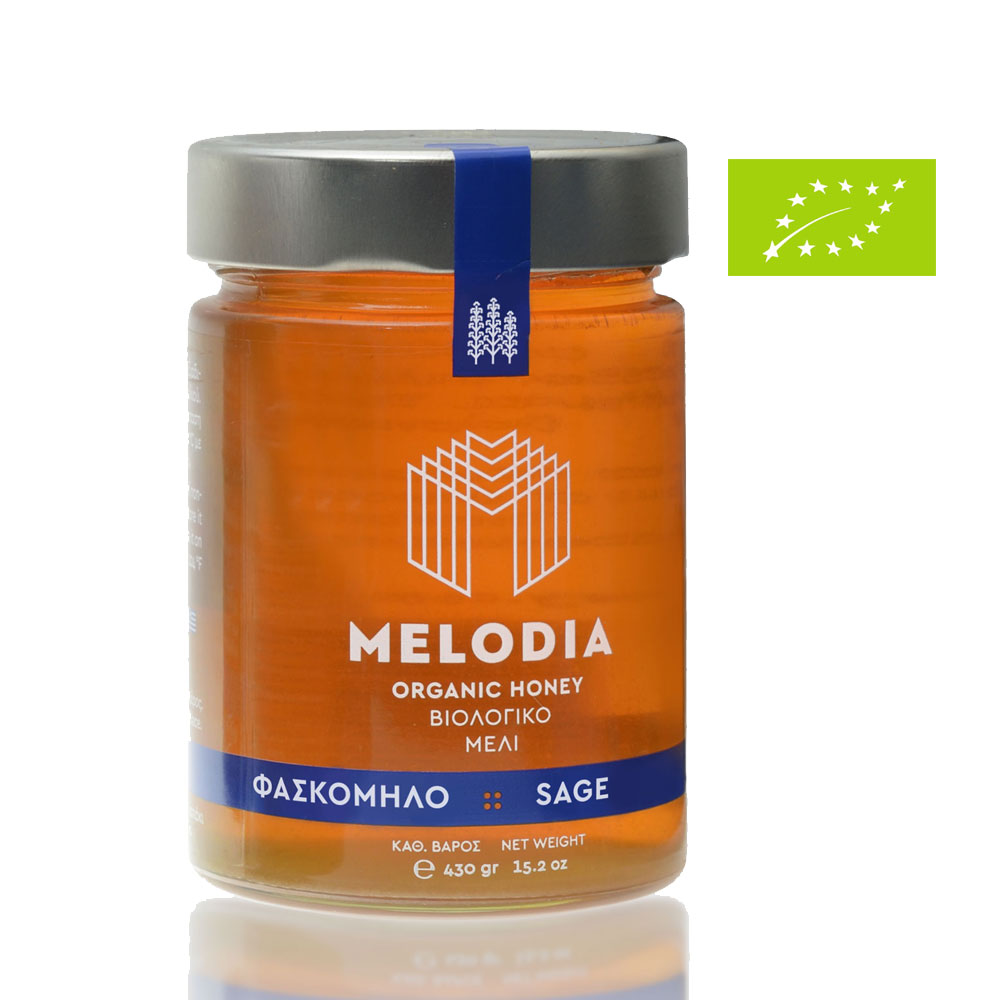melodia-salbei-honig-430g Melodia / BIO Salbeihonig, 430g
