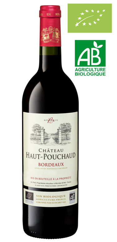 Domaine Piva / Château Haut Pouchaud Bordeaux - BIO, 2014