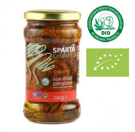 Sparta Kefalas / Sonnengetrocknete Tomaten BIO, 280g