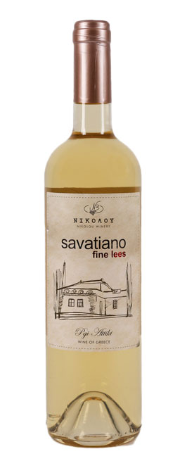 Nikolou-savatiano-fineleesjpg Nikolou Winery / Savatiano fine lees, 2020
