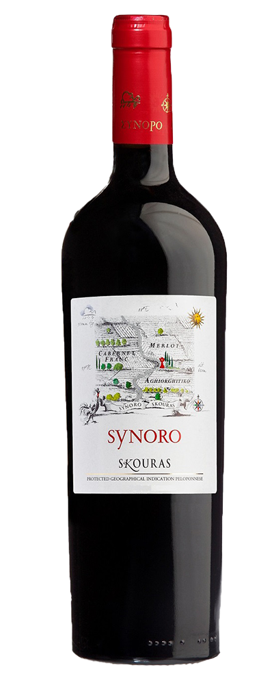 skouras-synoro Domaine Skouras / Synoro (Cabernet Franc, Merlot, Agiorgitiko), 2016