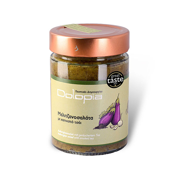dolopia-auberginen Dolopia / Auberginensalat mit geräuchertem Tee, 250g