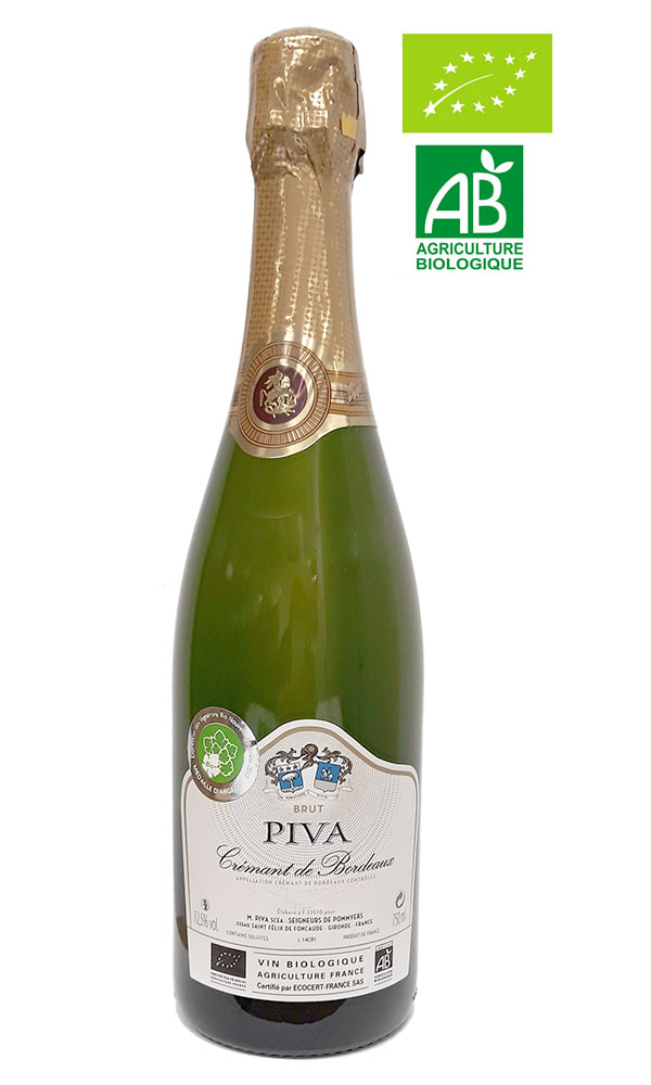 pivat-cremant-bordeaux Domaine Piva / Crémant de Bordeaux - BIO, 2020