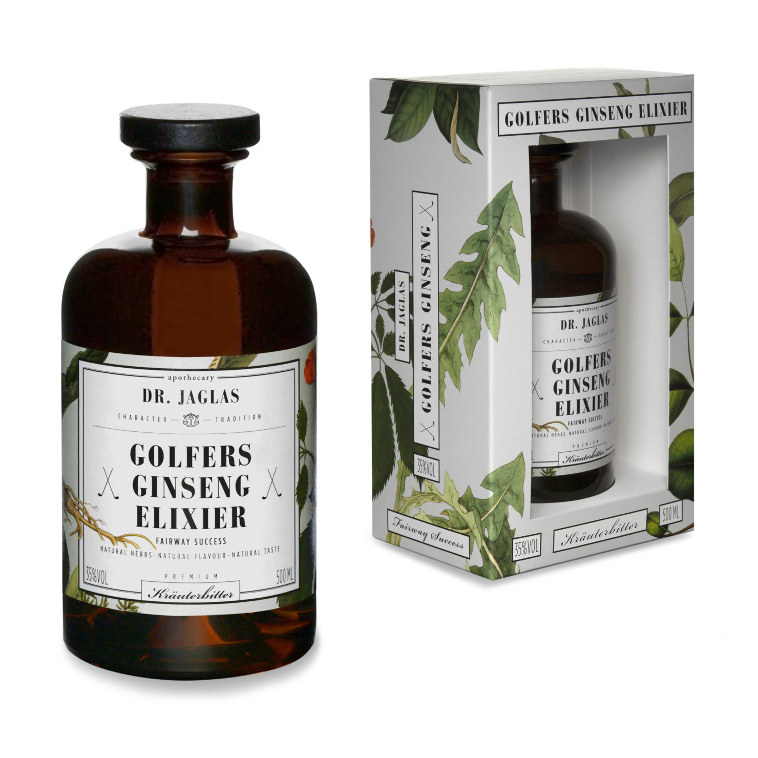 Dr. Jaglas / Golfers Ginseng-Elixier, 500ml