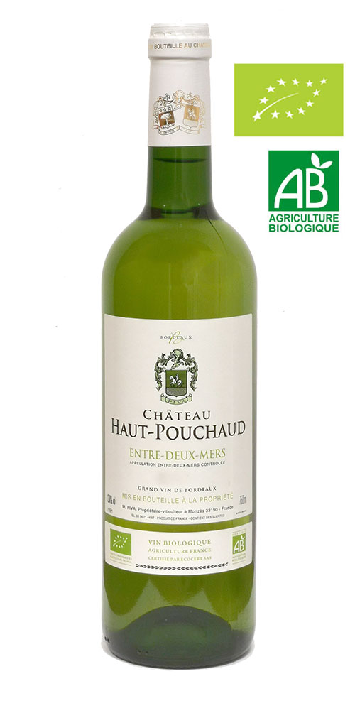 Domaine Piva / Château Haut-Pouchaud Bordeaux Entre-Deux-Mers - BIO, 2020