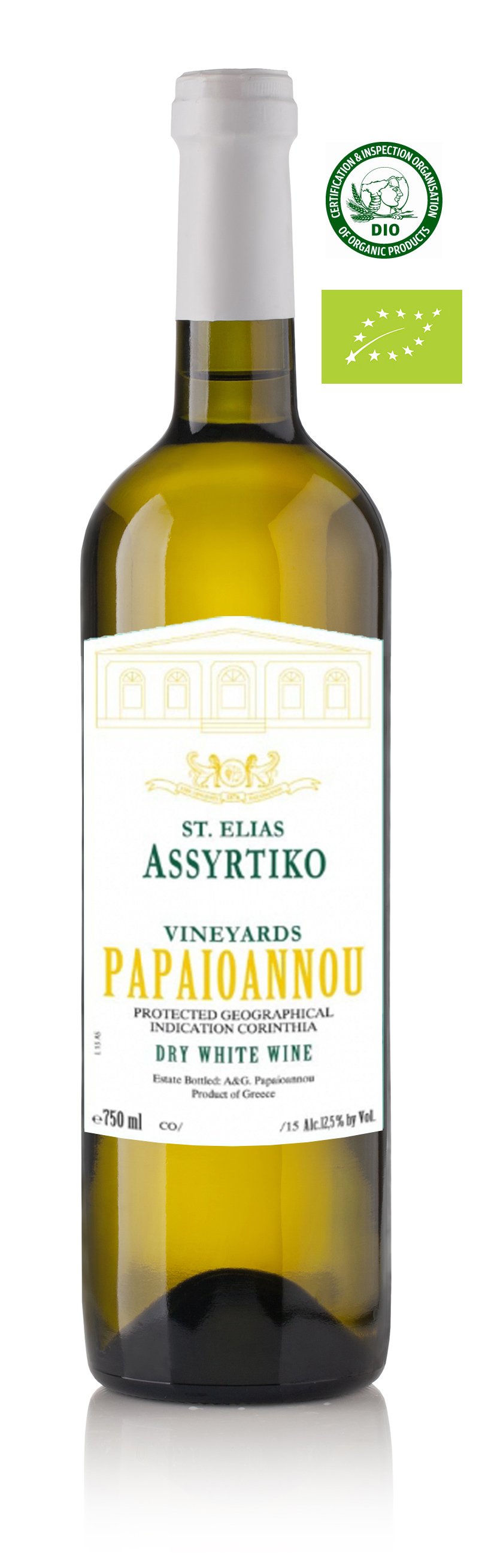 Ktima Papaioannou / Assyrtiko - BIO, 2023