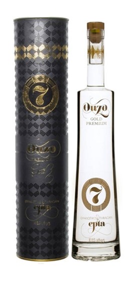 Winery of Thrace / Ouzo 7 Gold Premium, 0,7L im Geschenk Box | Digestif |  WEINART | Alle Weine | Vin du Sud